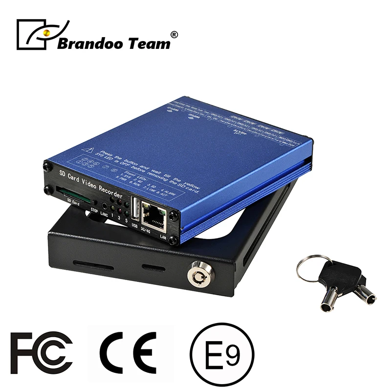 Компактный 4G wifi gps HD 1080P AHD DVR MDVR система безопасности автомобиля Аудио Видео registar