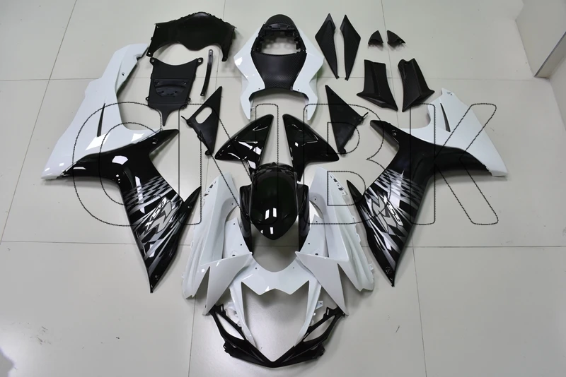 GSXR 750 2012 Набор для всего тела GSX-R750 11 12 черный белый цвет кузов GSX R 2011 - 2019 2018 2017 K11