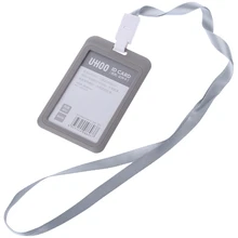 PP ID держатель для карт конфетных цветов именная бирка выставочные карты визитная карточка держатель LX9A