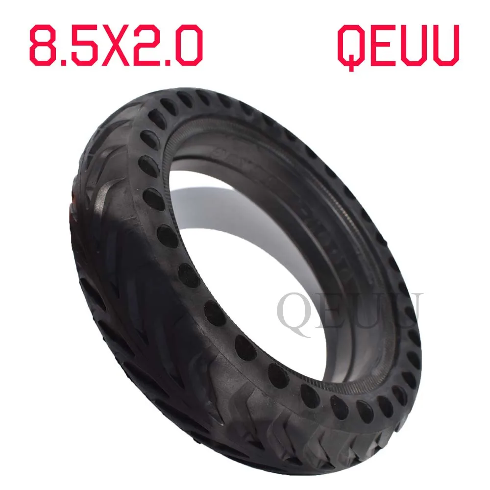 Size 8.5 inch Bee Hive Holes Solid Tire 8.5x2 For Xiaomi Mijia M365& pro Electric Scooter Tires 8.5X2.0