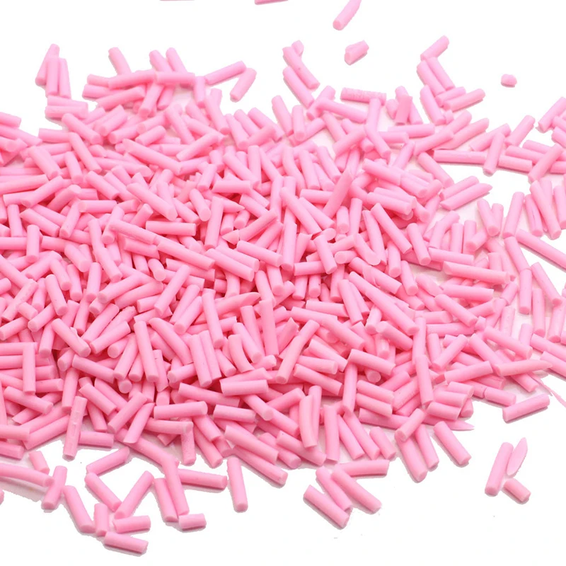 Pink 10g Счастливые обезьяны 10 г Fimo Slime добавки поставки милый Полимерная глина спринклеры DIY Набор декор для облаков прозрачный хрустящий слизи глина - Цвет: Pink 10g