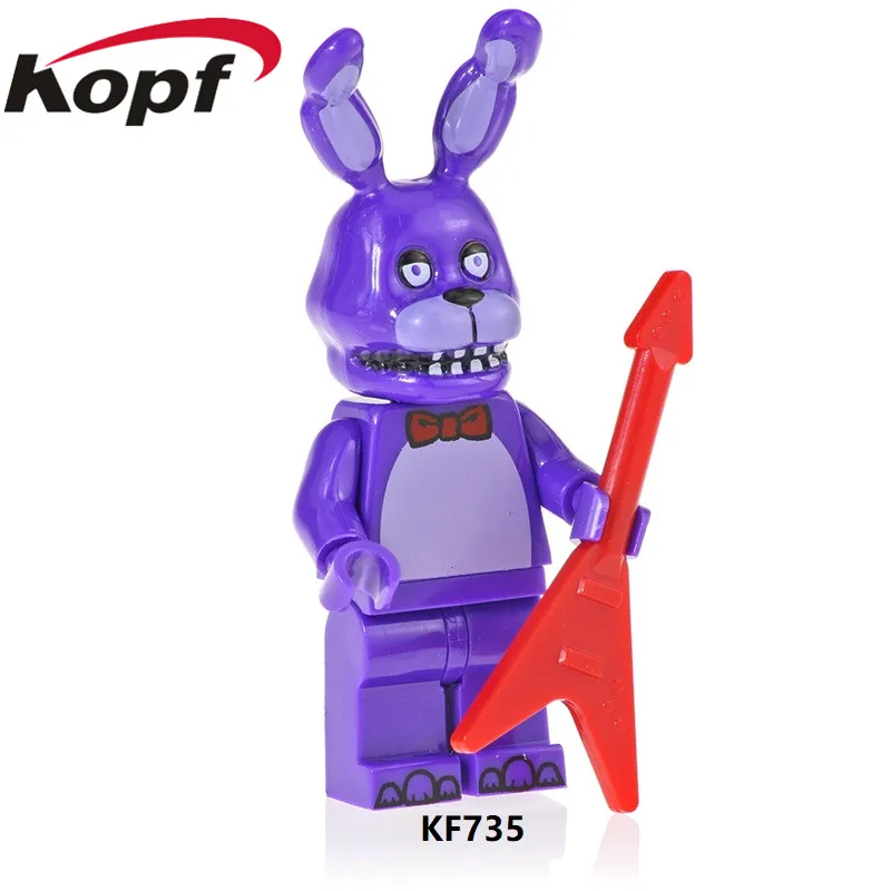 KF736 20 шт оптовые пять ночей у Фредди баллонбой сумки Чика; Фокси Золотой Фредди здание блокирует обучение подарок игрушки для детей