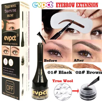 

Long Lasting Eyebrow Waterproof Extension Eyebrow Cream Building Brow Hair Fiber Eyebrow Enhancers Unisex Eyebrow Card TSLM1