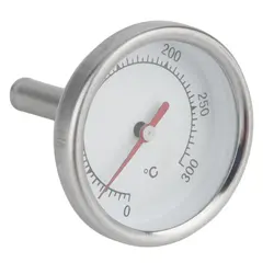 Thermomètre en acier inoxydable à lecture instantanée, pratique, pour la cuisine, la cuisson des aliments, le café, le lait 
