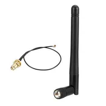 

uxcell 10 Set WiFi Antenna 3dBi 2400-2500MHz SMA Male, 210mm U.FL to SMA Female Cable with Bluetooth/Zigbee Antenna