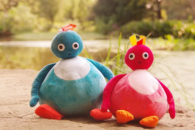 Twirlywoos נהדר BigHoo \u0026 חומוס קטיפה רך 