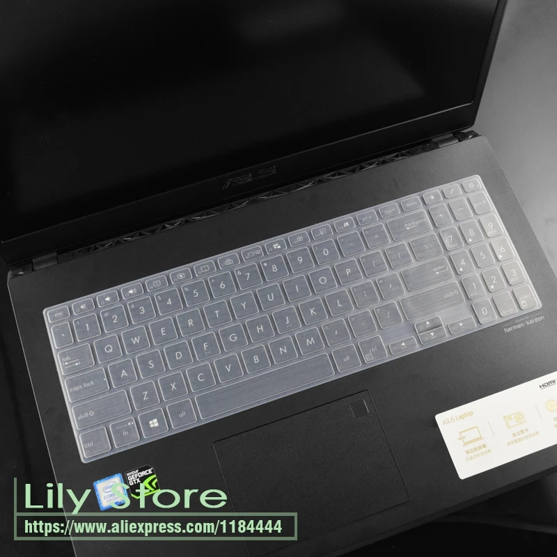 clear Защитный чехол для клавиатуры ноутбука ASUS VX60GT X571 S532FL S532F S532 S531FL S531F S531 F FL 15,6 дюймовый ноутбук 15 дюймов - Цвет: clear