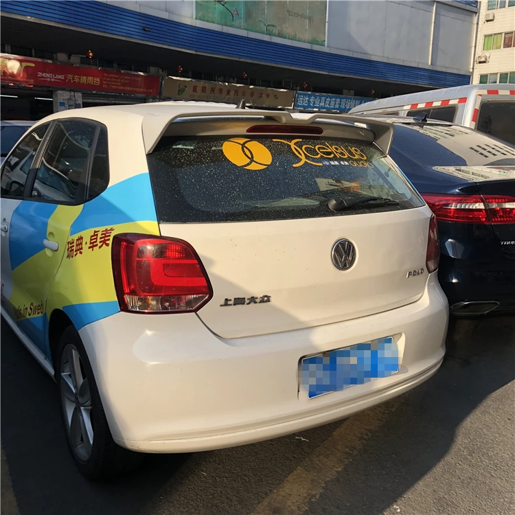 Спойлер из АБС пластика для заднего крыла автомобиля спойлер спортивный Volkswagen Polo
