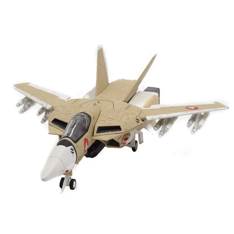 

New 1/72 Jet Plane Model Battlestar Macross VF-1A Mass Production Machine Die-casting Toy Collection Gift Limited Edition Anime