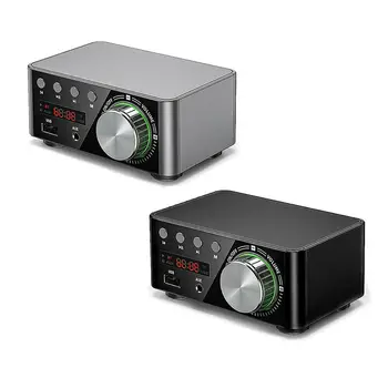 

50WX2 Bluetooth 5.0 Power Amplifier Board TPA3116 Receiver Stereo Home Car Audio Amp USB U-disK TF Music Card Player