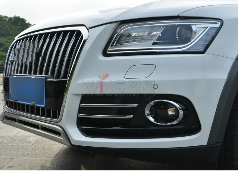 Для Audi Q5 2013 хромированные противотуманные фары, накладка, аксессуары для стайлинга автомобилей