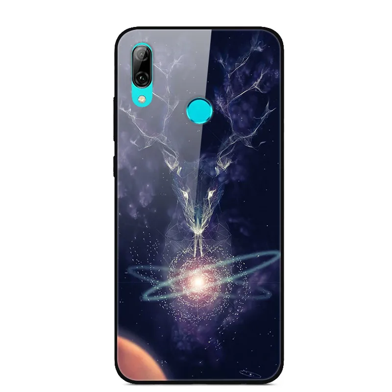Чехол для huawei P Smart Z, чехол из закаленного стекла «Планета космос», чехол для P Smart Z, чехол для huawei P Smart Z PSmart Z