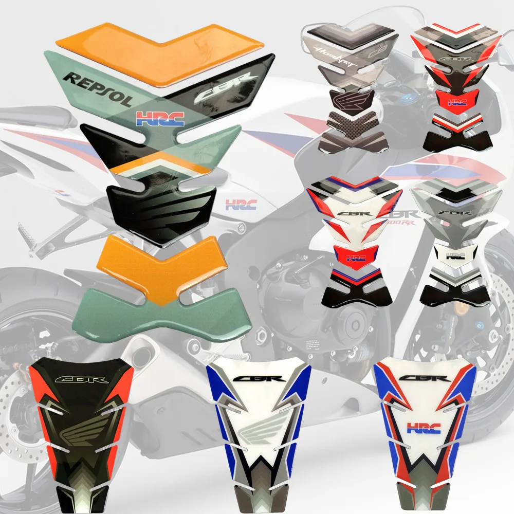 3d наклейка на мотоцикл заднюю панель с газовым маслом для Honda CBR 250 300 500 600RR R CBR250RR