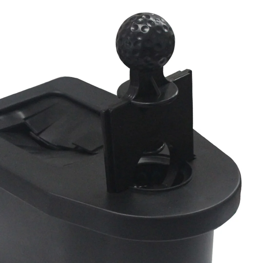 Universal Golf Club & Golf Ball Washer Golf Cart Ball Cleaner Tool Premium Cleaning Device Machine with Pre-Drilled Mount 