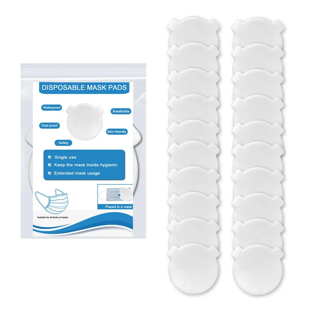

Disposable Mask Replacement Pads Anti-virus Leak-proof Breathable Nursing Breast Pad Absorbent portable