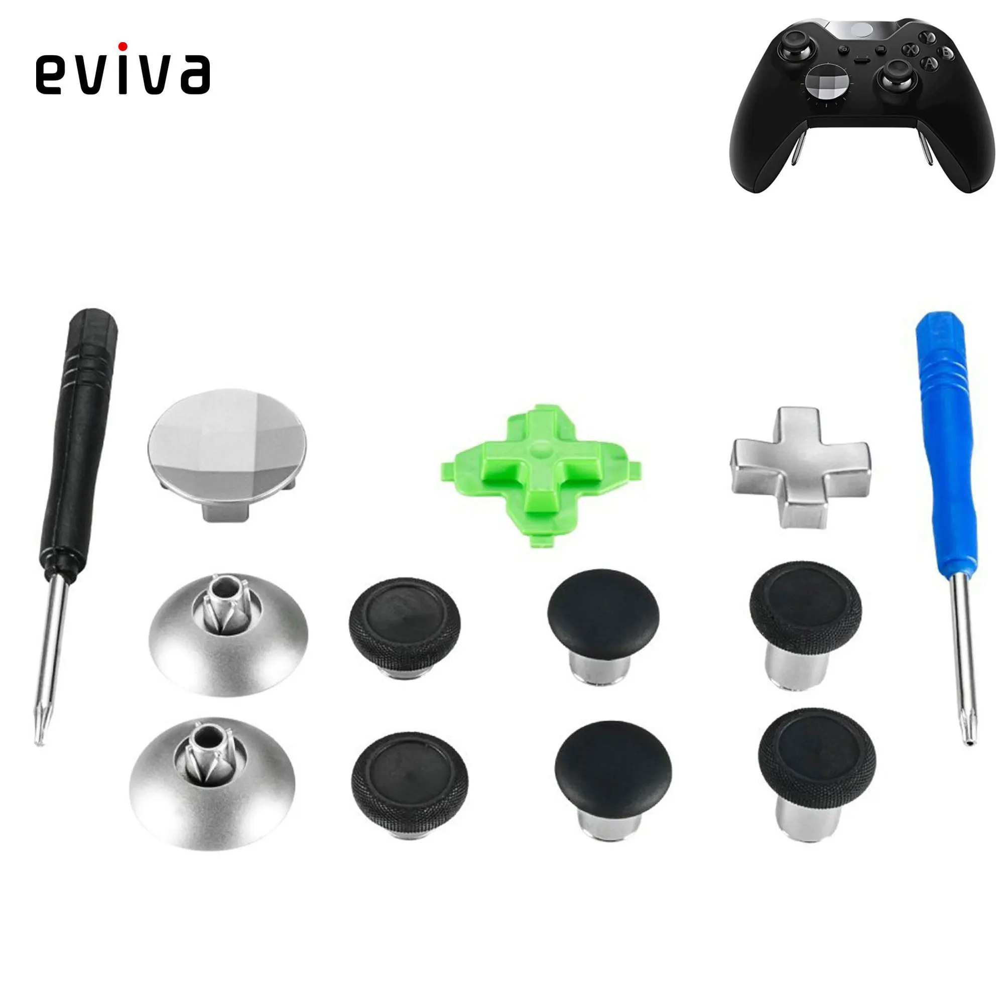 Swap Thumb Grips For Xbox One Elite Controller Analog Stick D-Pad & Bumper PS4 Switch Pro Trigger Buttons | Электроника