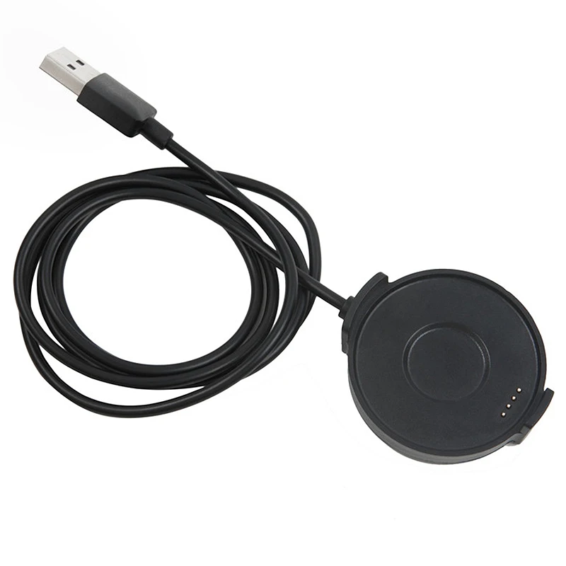 1 м Usb данных и зарядный кабель для Ticwatch Pro Bluetooth Смарт часы зарядное устройство Замена Usb зарядка док-станция с кабелем для зарядки