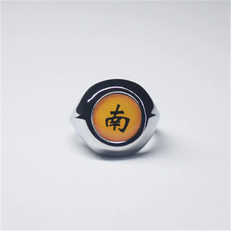 Anime Toys Akatsuki Cosplay Rings Itachi Cos Ring PP Pack 1 PC Sasori Hidan Deidara Pein Rings Accessories Party Prop Gifts
