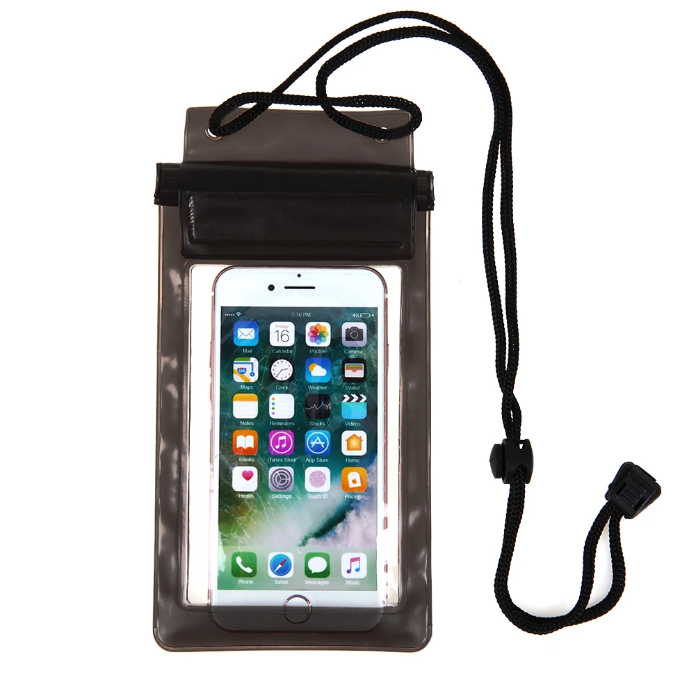 Phone Pouch Sports Bag 3 Layer Sealing Waterproof Phone Case Watertight Airtight Bag Mobile Cover Swimming