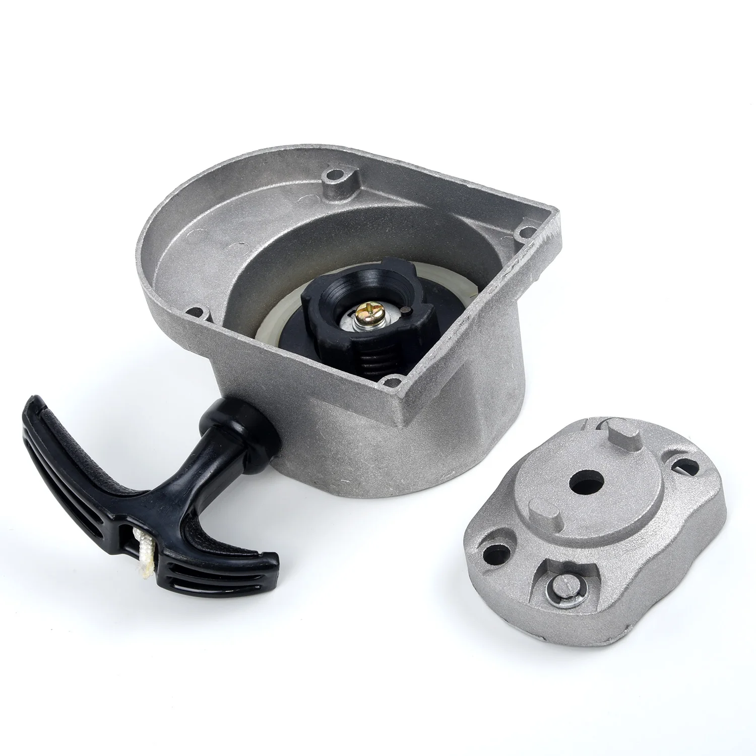 Потяните Стартер 2 тактный для 50cc 60cc 80cc Mini Quad ATV Pocket Rocket Silver