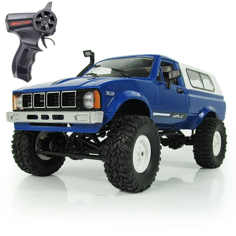 RC автомобиль 4WD Багги скалолазание автомобиль с дистанционным управлением автомобиль пикап военная модель игрушки автомобиль с временем игры 25 мин RC Гусеничный грузовик