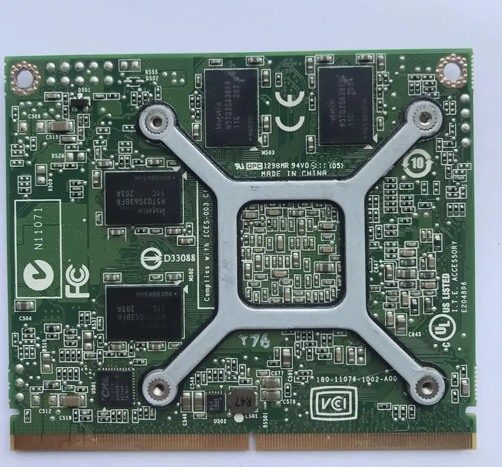 Quadro 1000m Q1000M видео Vga Графическая карта N12P-Q1-A1 2GB для Dell M4600 M4700 hp 8540W 8560W 8570W 8770W