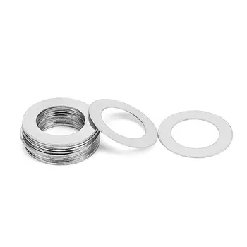 

10pcs M23 ultra-thin flat washers gaskets stainless steel washer gasket 39mm-41mm outer diameter 1.2-2mm thickness