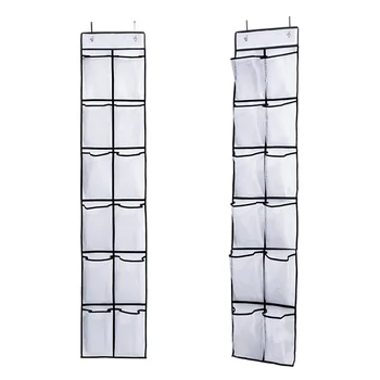 

12 Grids Multi-layer Shoes Storage Bag Multi-functional Socks Small Items Organizer Hanging Bag Dormitory Household