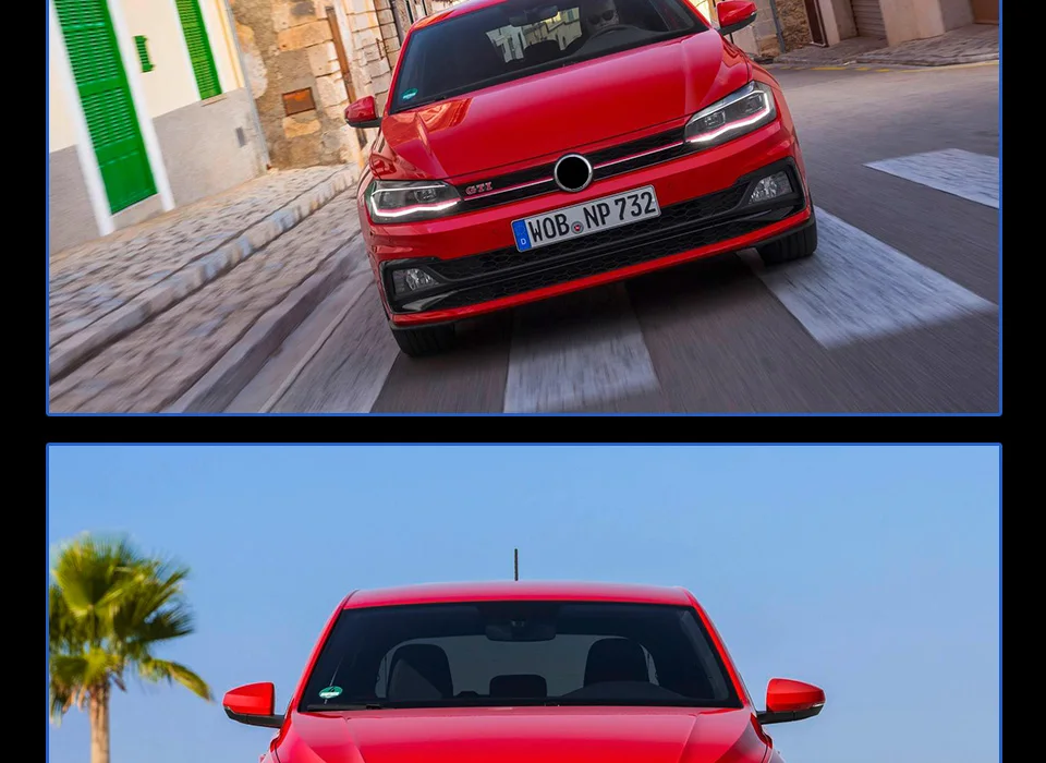 Фары для автомобиля VW POLO- DRL дневные ходовые огни головная лампа светодиодный Биксеноновая лампа Противотуманные фары тюнинг автомобильные аксессуары