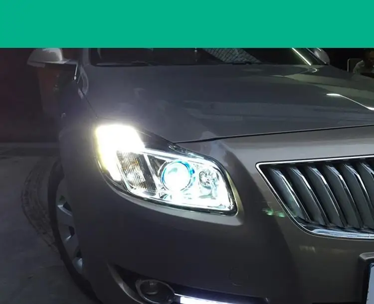 Luces Neblineros Para авто Drl светодиодные ходовые наружные стильные передние противотуманные фары для автомобиля 12 13 для Buick Regal