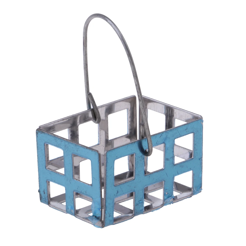 Miniature Milk Bottles and Metal Basket for 1/12 Dolls House Kitchen Decoration