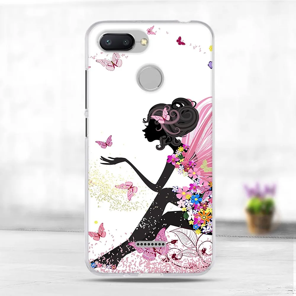 Чехол для Xiaomi Redmi 6 силиконовый чехол с котом для Coque Redmi6 Xiaomi Redmi 6 Чехол для телефона для Xiami Redmi 6 чехол s Capa бампер