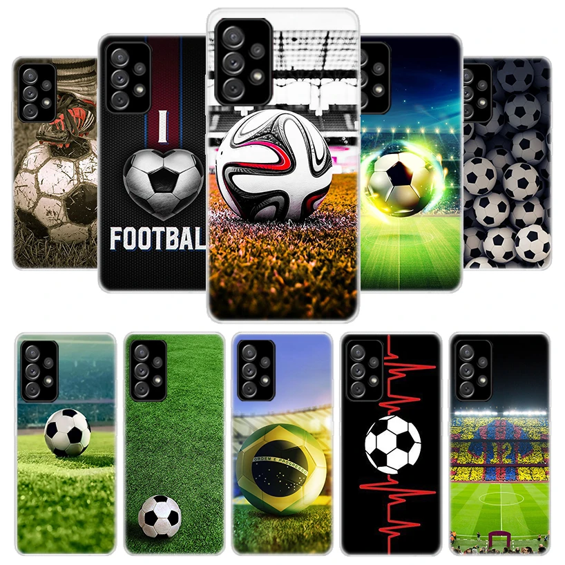 Football Soccer Ball Design Cover | Samsung Galaxy A33 Cover Soccer -  Design Cover - Aliexpress
