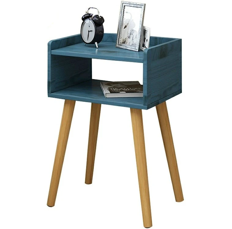 

Living room modern coffee table solid wood leg storage table floating window mini talk tea table bedroom bedside table