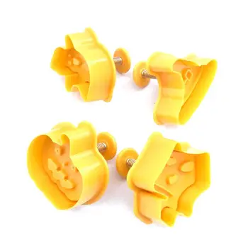 

Special 4pcs/set Halloween Pumpkin Fondant Cake Cookie Chocolate Mold Cutter Modelling Tools Baking Gadgets Biscuit Cutters New