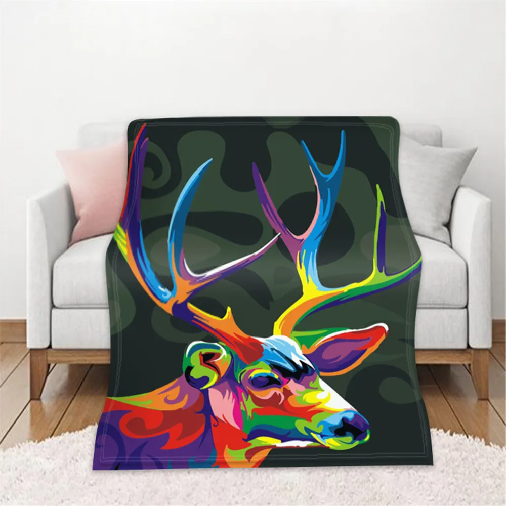 No-4 Одеяло с рисунком животных из мультфильмов; зимнее теплое двустороннее флисовое постельное белье; покрывало для детской кровати - Цвет: No-4