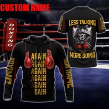 PLstar Cosmos 3DPrinted Newest Boxing Sport Custom Name Gift Unique Hrajuku Streetwear Unisex Casual Hoodies/Zip/Sweatshirt -2