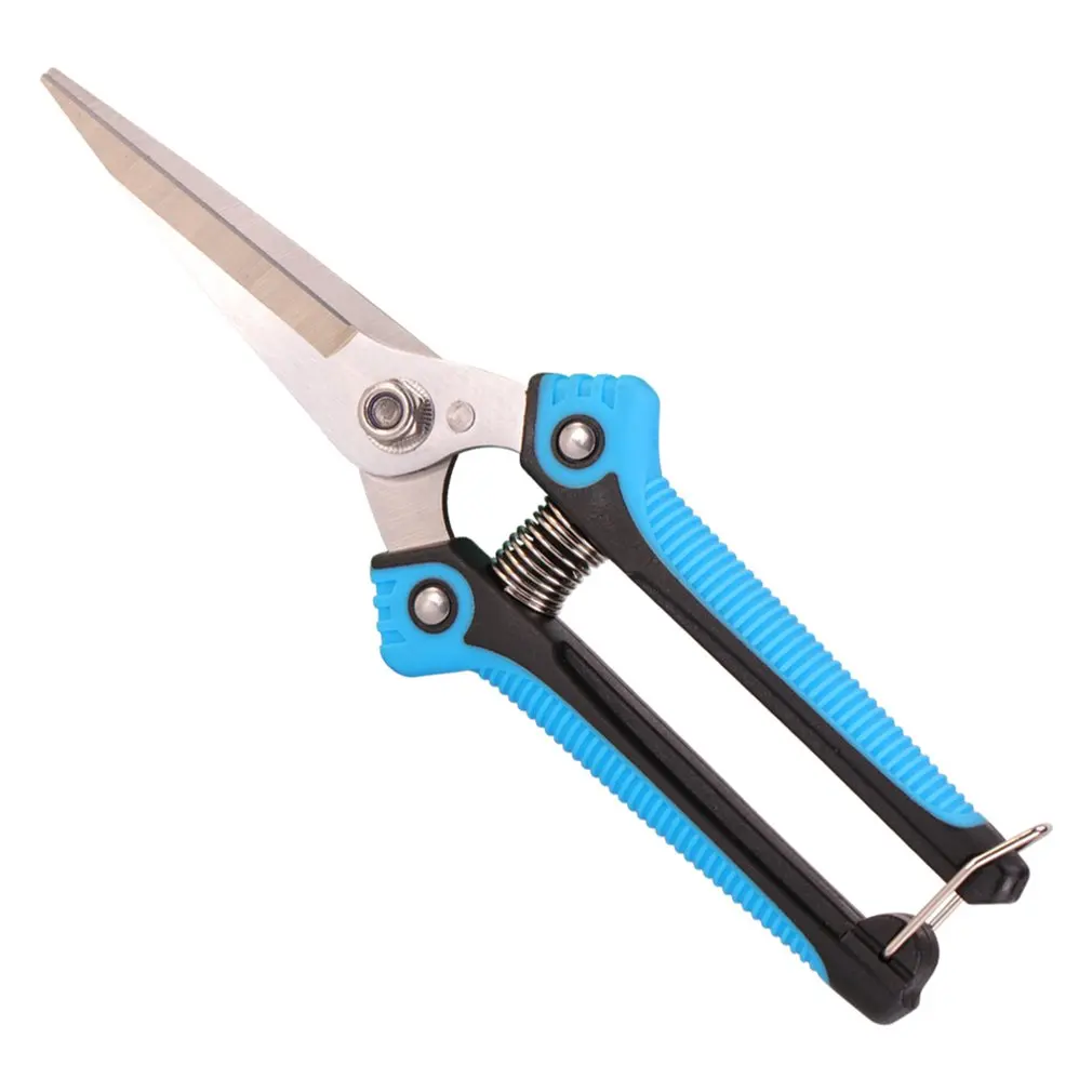 grass edge trimmer Shears Pruner Secateurs Pruning Scissors Bypass Sharpener Clippers Garden Tool Bonsai Flower Cultivating Solid Snip Floral best leaf blower