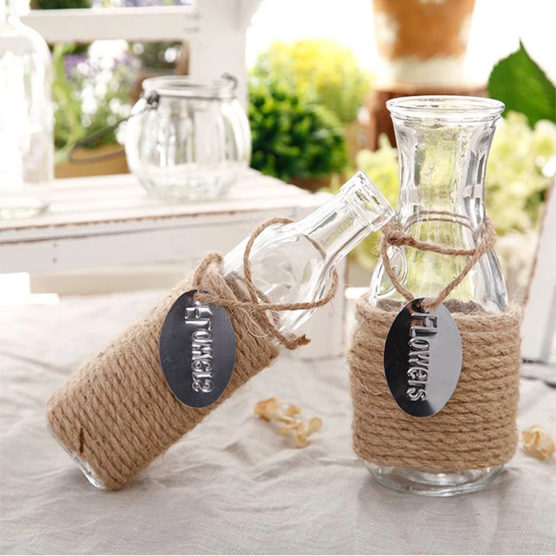 Оплетка из конопляной ткани Кружева DIY джутовая веревка из натурального льна лента нить поделок ручной Материал 10 м