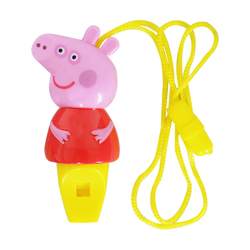 Свинка Пеппа, Свинка Джордж, семейный набор, Папа, мама, фигурка,, Pelucia, аниме, Свинка Пеппа, вечерние игрушки для украшения - Цвет: Whistle