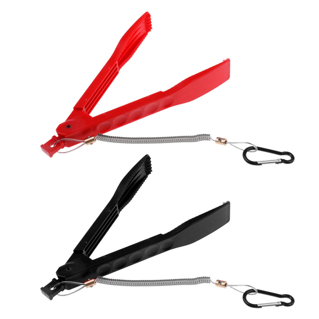 2Pcs Fishing Gripper Plier Fish Body Clamp Holder Controller with Lanyard
