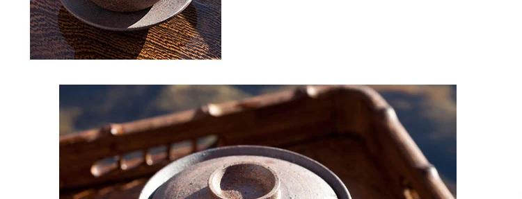 Натуральная НЕОБРАБОТАННАЯ руда, грубая керамика Gaiwan, ручная работа, керамический Tureen, чайный набор кунг-фу, чайный горшок, чашка в китайском стиле, мастер чашки, чайная посуда