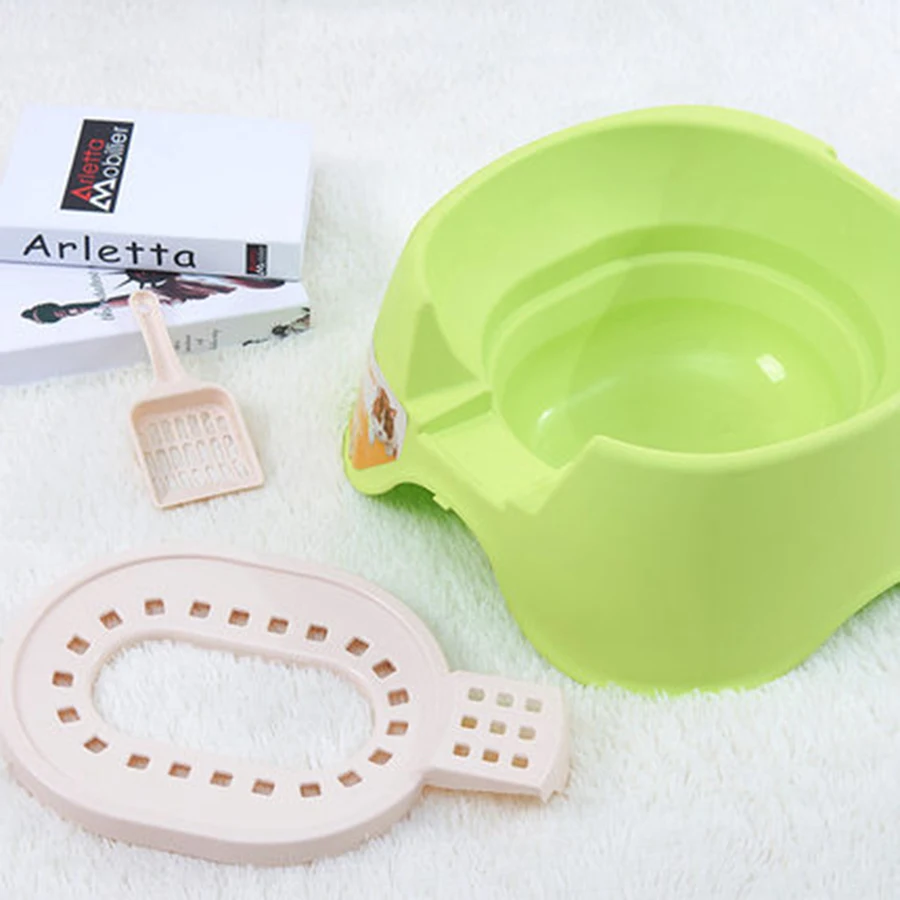 Large Cat Training Toilet Kit Pet Products Plastic Large Cat Litter Box Tray Katzenklo Areneros Para Gatos Portable Bedpan B80 Large Cat Training Toilet Kit Pet Products Plastic Large Cat Litter Box Tray Katzenklo Areneros Para Gatos Portable Bedpan B80