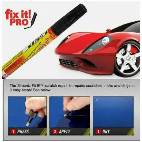 Горячая Распродажа ручка для рисования автомобиля Fix It PRO Clear Coat применение