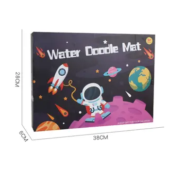 

Space Doodle Mat Large Size 43" X 27" Water Drawing Mat Kids Gift Magic Painting