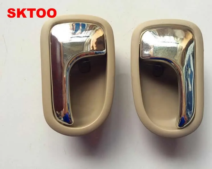 SKTOO внутренняя дверная ручка для Mazda 323 1995-2003 Автомобильная дверная ручка автоматическая внутренняя ручка правая и левая(бежевый