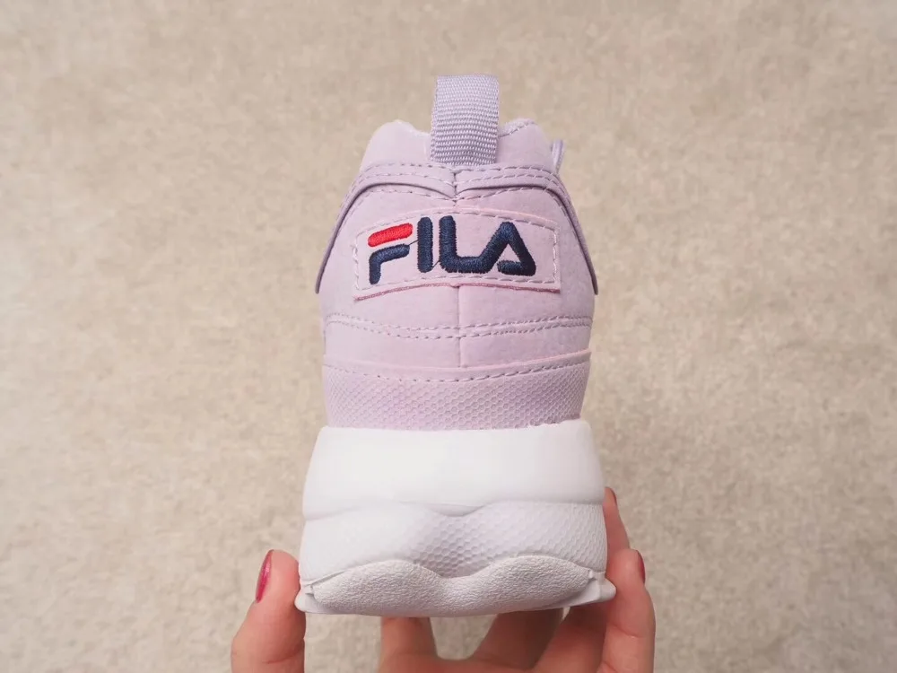 FILA Disruptor II/Женская обувь; двухслойная комбинированная обувь для бега с большой подошвой; Размеры 35-39