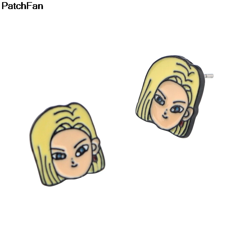 Patchfan NARUTO аниме Модный милый Креативный дизайн серьги вечерние украшения подарок на день рождения A2640