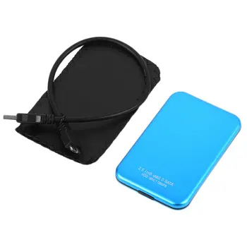 

Professional 2.5 Inch USB 3.0 HDD Cover Case Hard Drive Disk SATA External USB3.0 Storage HDD Enclosure ONLENY 5gbps Blue 3TB