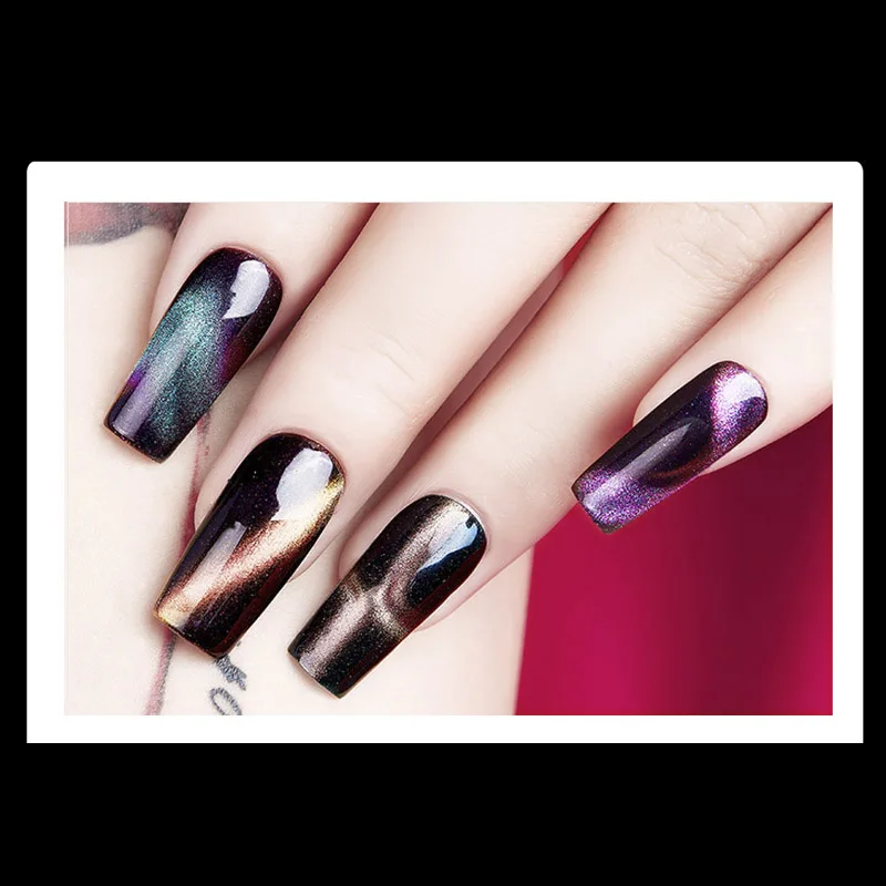 Beautilux 4D Хамелеон Кошачий Гель Лак Для Ногтей Nail Art Magnetic Cats Гели для Глаз